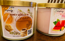Load image into Gallery viewer, 14 oz 3 wick Soy Blend candles
